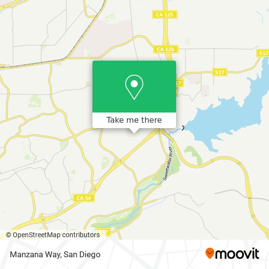 Mapa de Manzana Way
