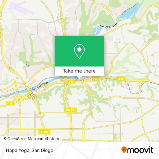 Hapa Yoga map