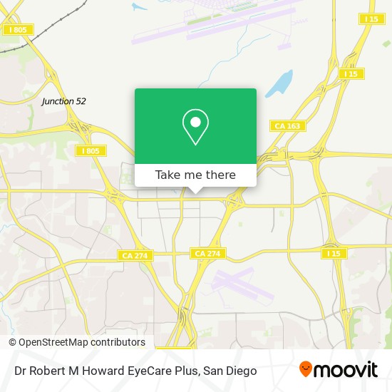 Mapa de Dr Robert M Howard EyeCare Plus