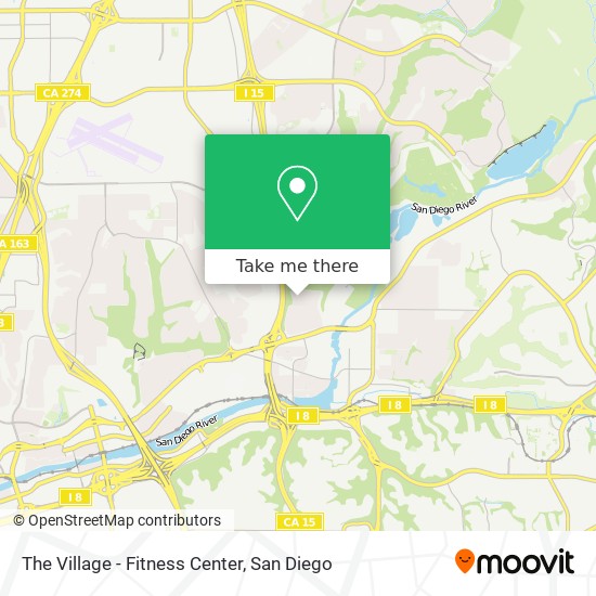 The Village - Fitness Center map
