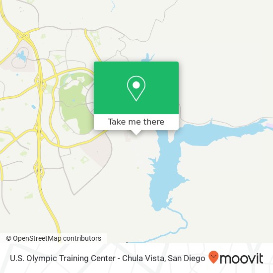 U.S. Olympic Training Center - Chula Vista map