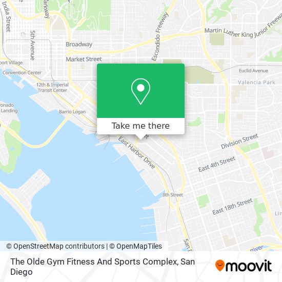 Mapa de The Olde Gym Fitness And Sports Complex