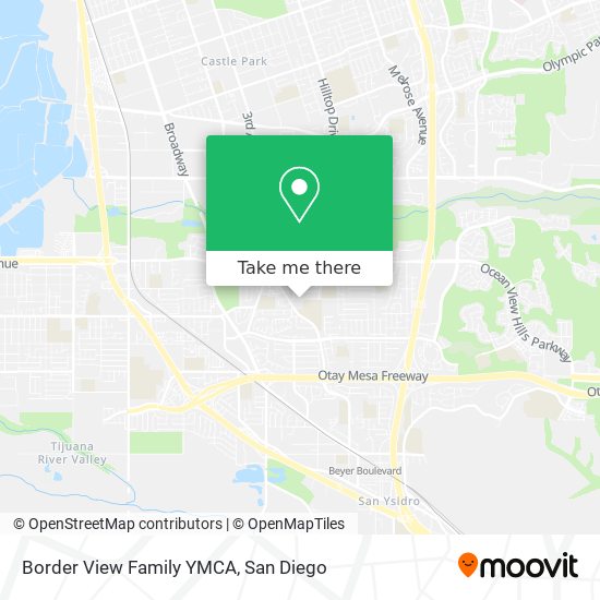 Mapa de Border View Family YMCA