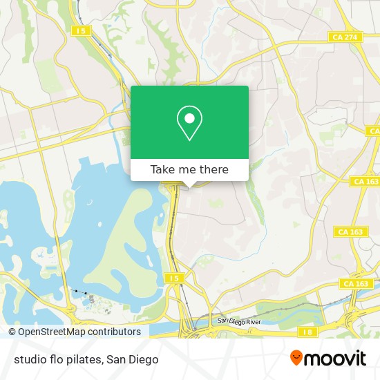 Mapa de studio flo pilates