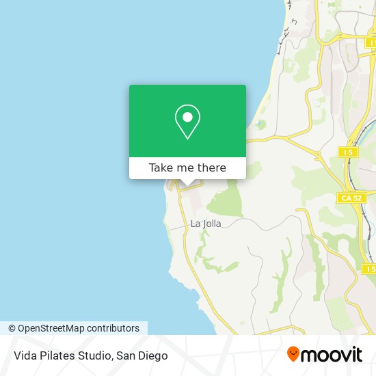 Vida Pilates Studio map