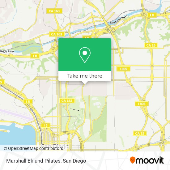 Marshall Eklund Pilates map