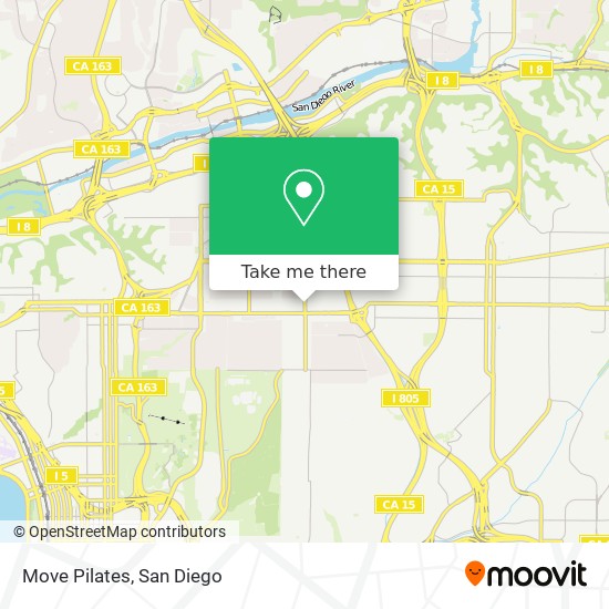 Mapa de Move Pilates
