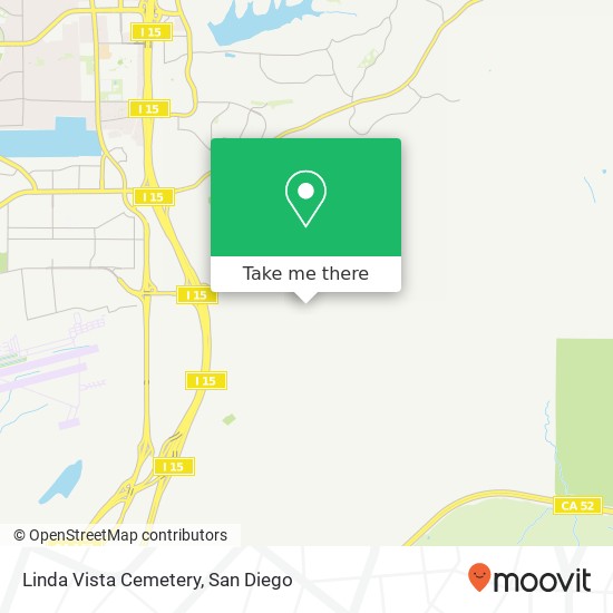 Mapa de Linda Vista Cemetery