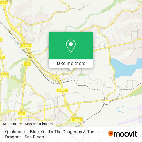Mapa de Qualcomm - Bldg. O - It's The Dungeons & The Dragons!