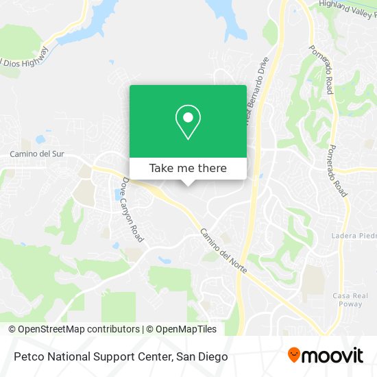 Petco National Support Center map