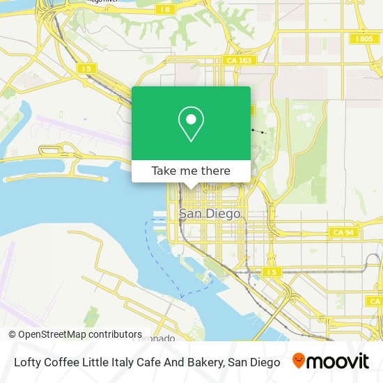 Lofty Coffee Little Italy Cafe And Bakery map