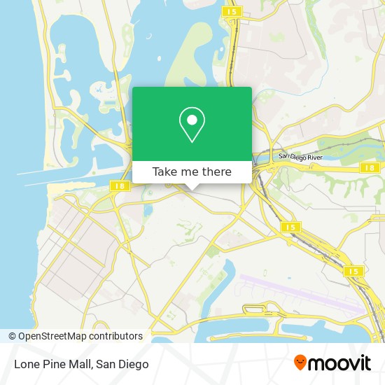 Mapa de Lone Pine Mall