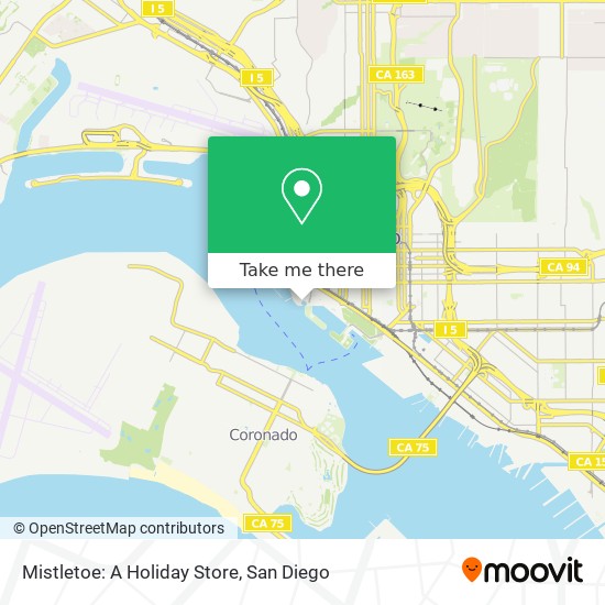 Mistletoe: A Holiday Store map