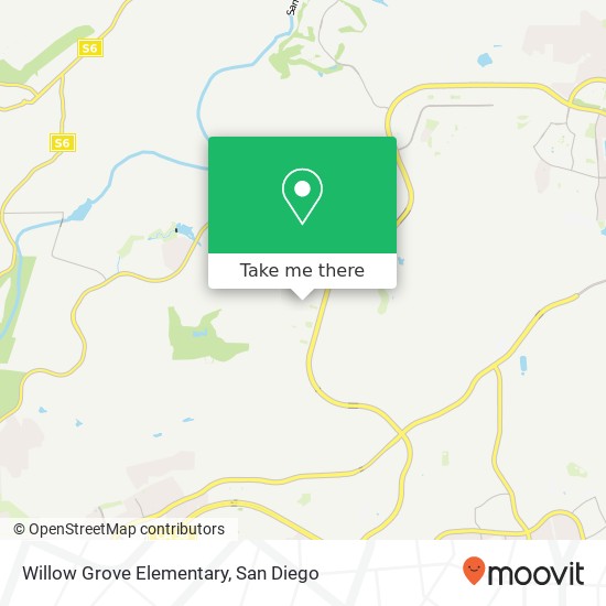 Willow Grove Elementary map