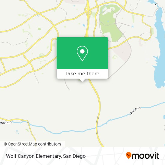 Mapa de Wolf Canyon Elementary