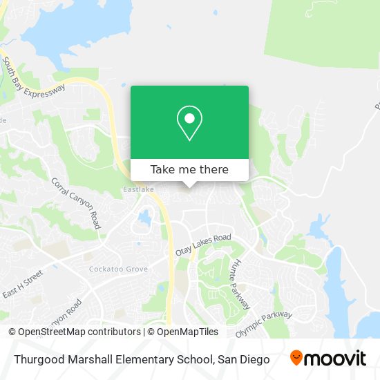 Mapa de Thurgood Marshall Elementary School
