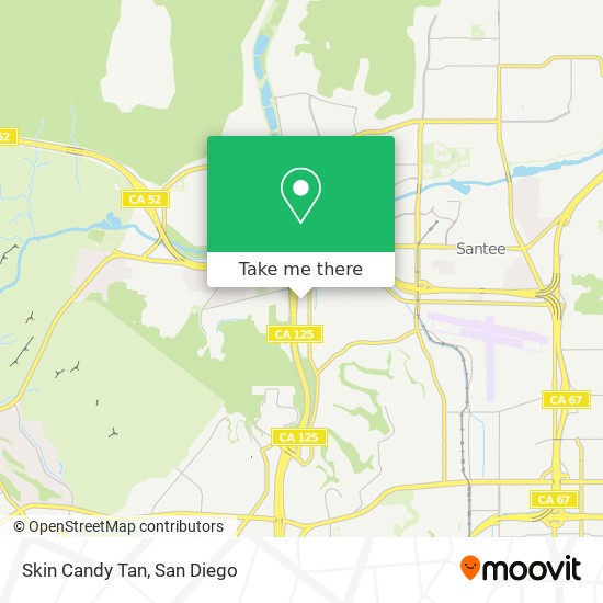 Skin Candy Tan map