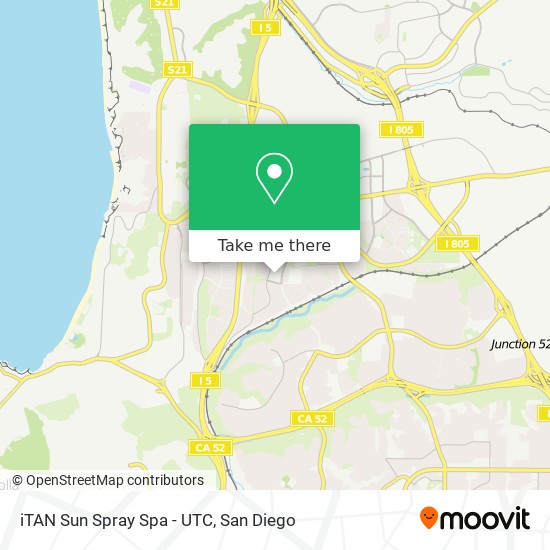 Mapa de iTAN Sun Spray Spa - UTC