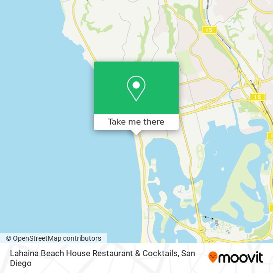 Mapa de Lahaina Beach House Restaurant & Cocktails
