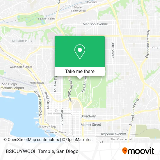 BSIOUYWOOII Temple map