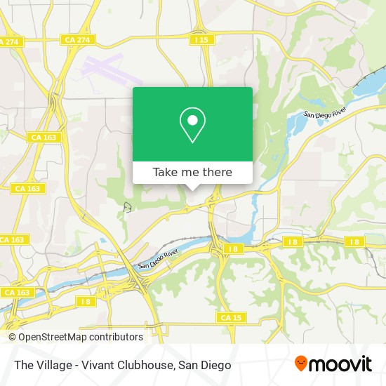 The Village - Vivant Clubhouse map