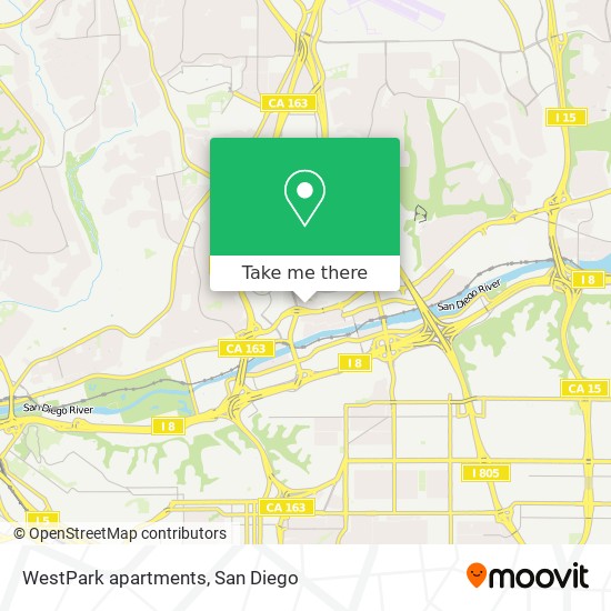 WestPark apartments map