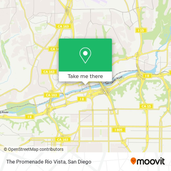 The Promenade Rio Vista map