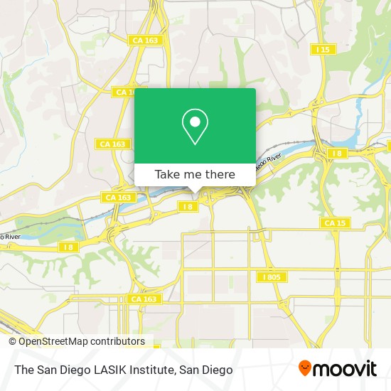 The San Diego LASIK Institute map