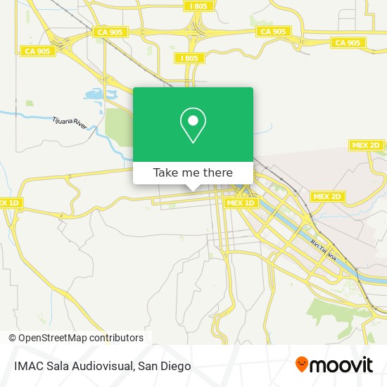 Mapa de IMAC Sala Audiovisual