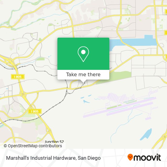 Marshall's Industrial Hardware map