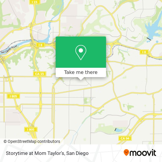 Mapa de Storytime at Mom Taylor's