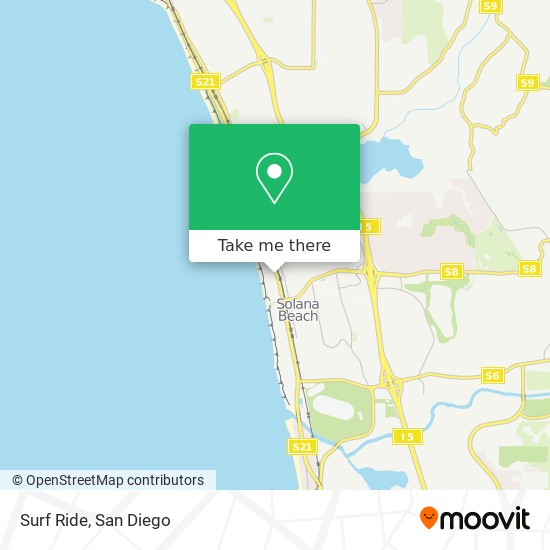 Surf Ride map