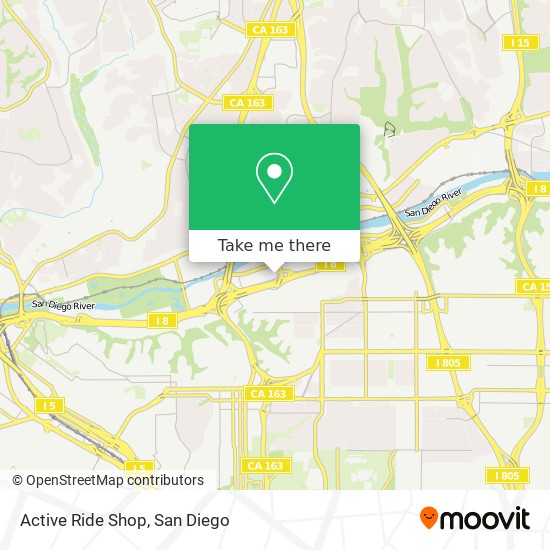 Mapa de Active Ride Shop