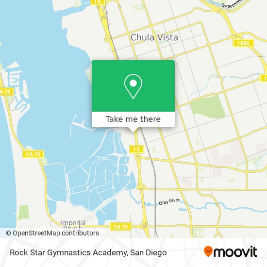 Rock Star Gymnastics Academy map