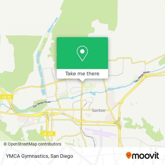 Mapa de YMCA Gymnastics