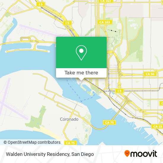 Walden University Residency map