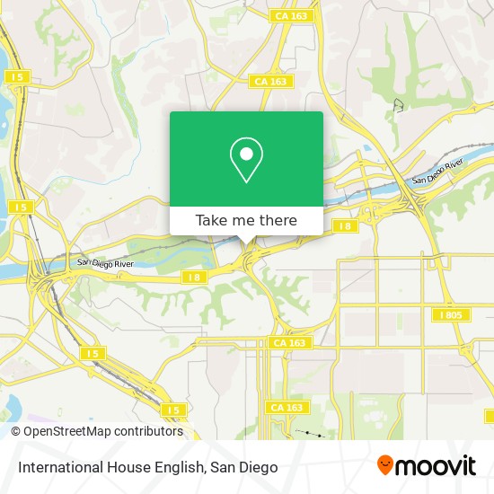 International House English map