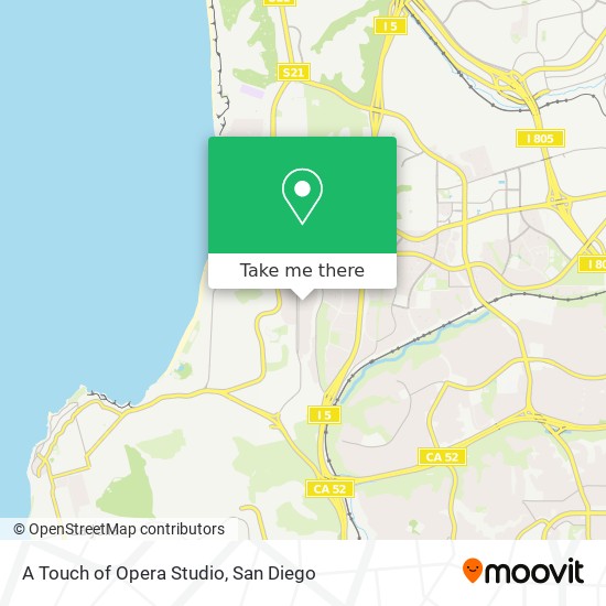 Mapa de A Touch of Opera Studio