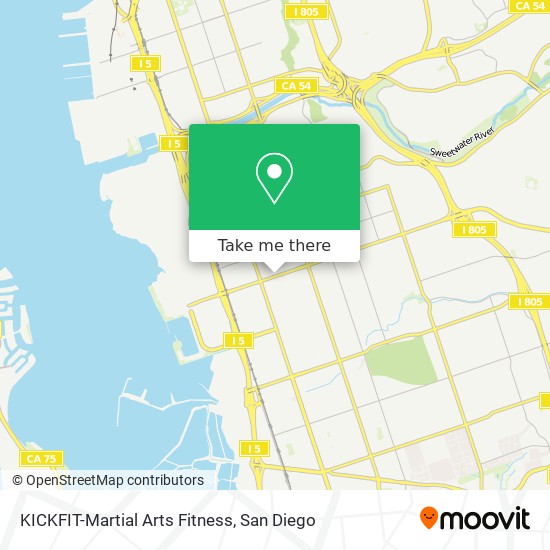 Mapa de KICKFIT-Martial Arts Fitness