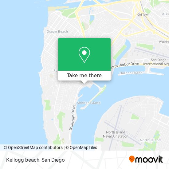 Kellogg beach map