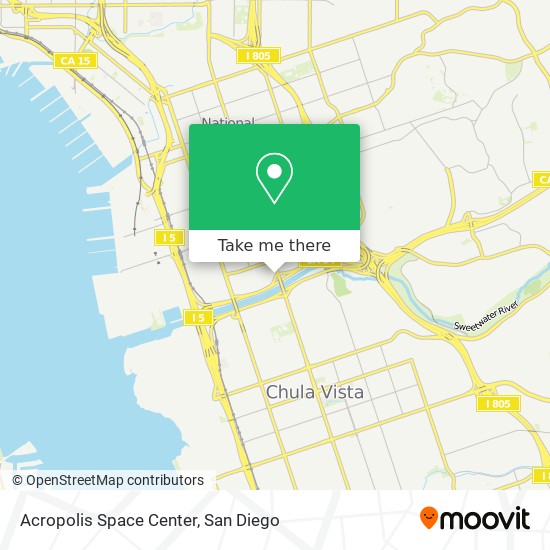 Acropolis Space Center map