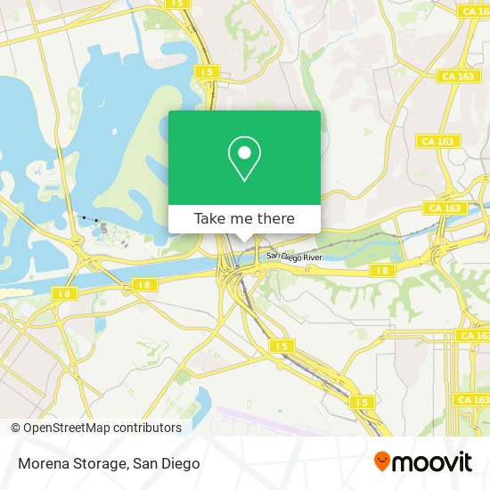 Morena Storage map