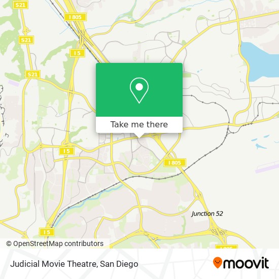 Judicial Movie Theatre map