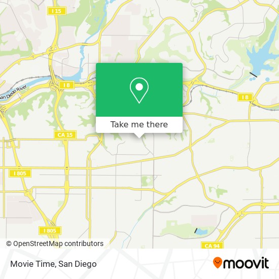 Movie Time map