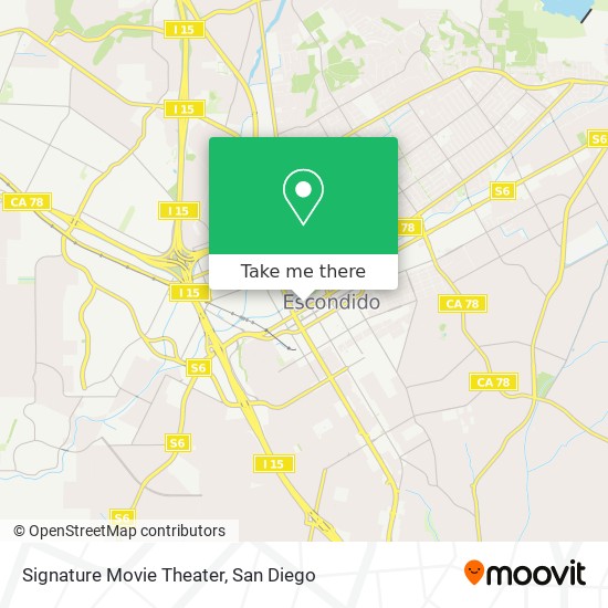 Signature Movie Theater map