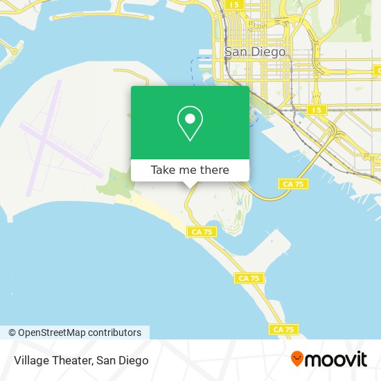 Village Theater map