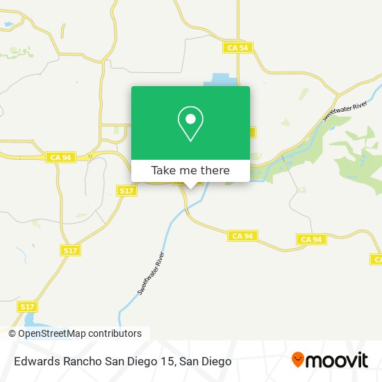 Edwards Rancho San Diego 15 map