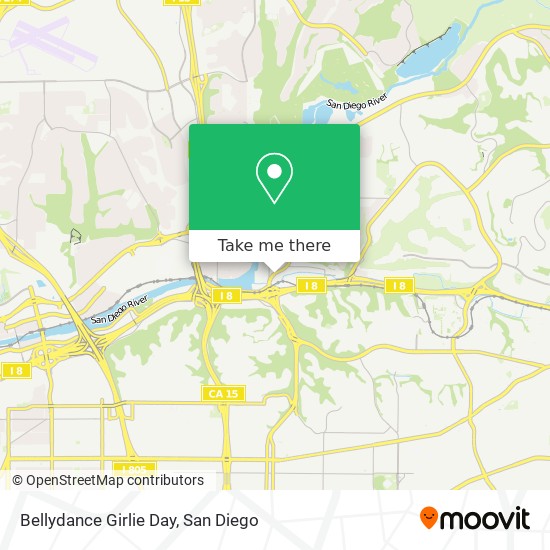 Bellydance Girlie Day map