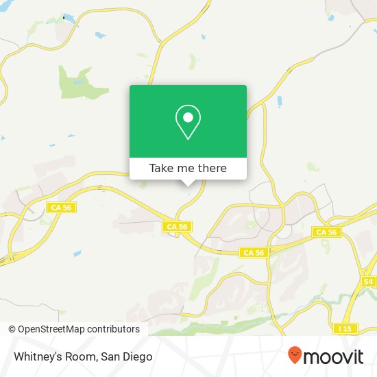 Mapa de Whitney's Room