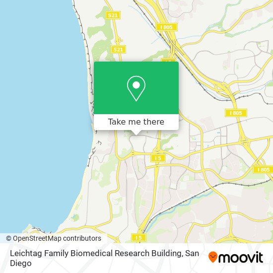 Leichtag Family Biomedical Research Building map